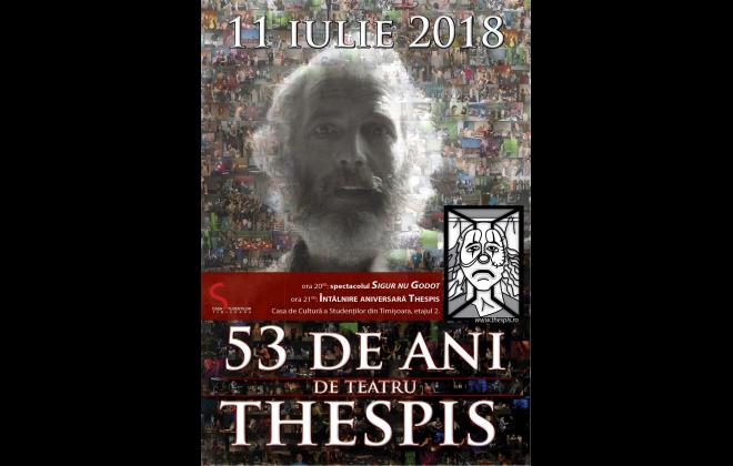 Teatrul Thespis - Aniversare 53 de ani